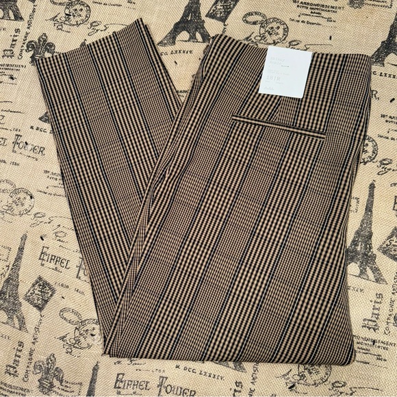 A New Day  Plaid High-Rise Fitted Hip & Thigh Stretch Skinny Ankle Pant - Picture 2 of 16